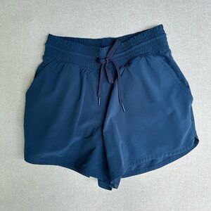Abercrombie & Fitch YPB Blue Athletic Shorts with Elastic Waistband